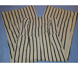 Khloe California Wide-Leg 1 pc outfit Women's 3XL Striped Ruched Waist (R)